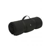 Brandit - Fleecedecke Black - Couverture - noir - Onesize - 100% Polyester,Toison
