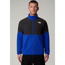 The North Face - Glacier Heavyweight Full Zip Tnf Blue/Asphalt Grey - Veste - bleu - L - 100% Polyester,Toison