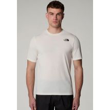 The North Face - Foundation Mountains Faces White Dune - T-Shirt - blanc - L - 100% Polyester,Jersey