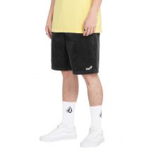 Volcom - Outer Spaced 21 Black Combo - Shorts - noir - L - 100% Coton,Velours côtelé