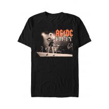 AC/DC - Fifty - T-Shirt - noir - S - 100% Coton,Jersey