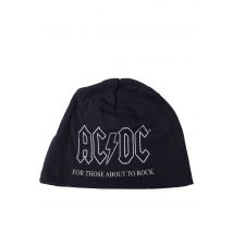 AC/DC - For Those About To Rock - Bonnet - noir - Onesize - 100% Coton,Tricots