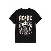 AC/DC - Hells Bells 1980 - T-Shirt - noir - L - 100% Coton,Jersey