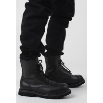 Brandit - Vegantom 10 Eyelett Black - Chaussures - noir - EU 38 - Synthetic/Textile/Caoutchouc,Faux cuir