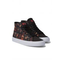 DC x Slayer - Manual Hi Black/White Print - Chaussures