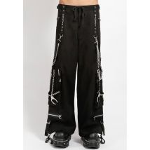 Tripp NYC - Handcuff Black - Pantalons - noir - XL - 100% Coton,Coton