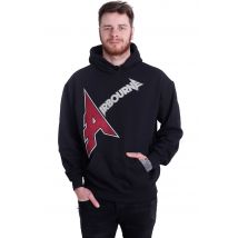 Airbourne - A Logo - Hoodie - noir - S - 80 % coton, 20 % polyester,Transpirer