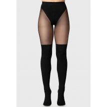 Killstar - Alona - Collants - noir - Onesize - 82% Polyamide, 18% Élasthanne,Microfibre