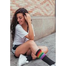 American Socks - Rainbow Pride Black - Chaussettes
