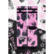 American Socks - Street Riot Mid High Pink - Chaussettes - rose - S/M - 67 % CoolMax (R), 17 % polyamide, 10 % coton, 6 % élasthanne