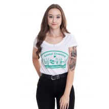 Animal Crossing - Animal Crossing White - Girly - blanc - XL - 100% Coton,Jersey