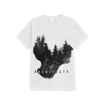 Architects - Forest White - T-Shirt - blanc - XL - 100% Coton,Jersey