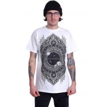 Architects - Mandala Space White - T-Shirt - blanc - M - 100% Coton,Jersey