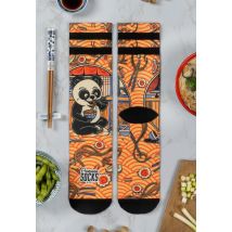 American Socks - Panda Mid High - Chaussettes - jaune - S/M - 67 % CoolMax (R), 17 % polyamide, 10 % coton, 6 % élasthanne,Coton