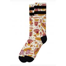American Socks - Tacos & Vatos Mid High - Chaussettes - jaune - S/M - 67 % CoolMax (R), 17 % polyamide, 10 % coton, 6 % élasthanne,Coton