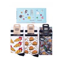 American Socks - Frosty Fridge - Giftbox - bleu - S/M - 67 % CoolMax (R), 17 % polyamide, 10 % coton, 6 % élasthanne,Coton