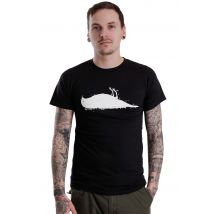 Atticus - Bird - T-Shirt - noir - L - 100% Coton,Jersey