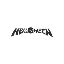 Helloween - Classic Logo Black - Sticker