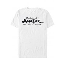Avatar: The Last Airbender - Logo White - T-Shirt - blanc - L - 100% Coton,Jersey