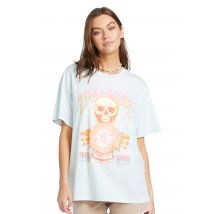 Volcom - Stones Throw Chlorine - T-Shirt - bleu - XL - 100% Coton,Jersey