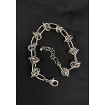 Pamela Mann - Barbed Wire - Bracelet - gris - Onesize - Acier 316L,Métal