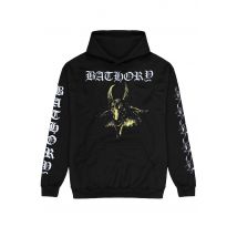 Bathory - Goat (Yellow) - Hoodie - noir - M - 80 % coton, 20 % polyester,Transpirer
