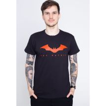 Batman - Bat Logo - T-Shirt - noir - M - 100% Coton,Jersey