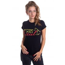 Better Call Saul - Logo - Girly - noir - L - 100% Coton,Jersey