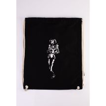 Die Ärzte - Gwendoline Drawstring - Sac a dos - noir - Onesize - 100% Coton,Coton