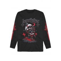 Bewitcher - Skull - Tshirt manches longues - noir - L - 100% Coton,Jersey