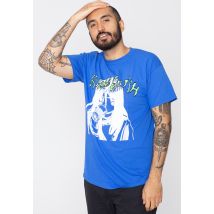 Billie Eilish - Anime Drink Blue - T-Shirt - bleu - L - 100% Coton,Jersey