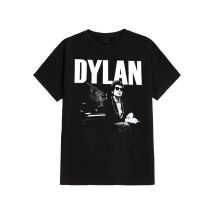 Bob Dylan - At Piano - T-Shirt - noir - XL - 100% Coton