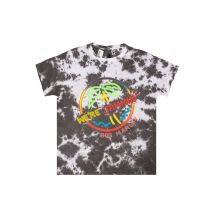 Bob Marley - Neon Sign Dip Dye On White - T-Shirt - blanc - L - 100% Coton,Jersey