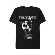 Bon Scott - Bon Scott - T-Shirt - noir - M - 100% Coton,Jersey
