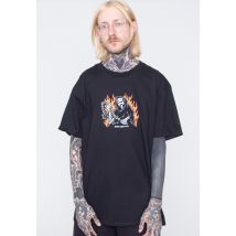 Born Dead Clothing - Reaper - T-Shirt - noir - M - 100% Coton,Jersey