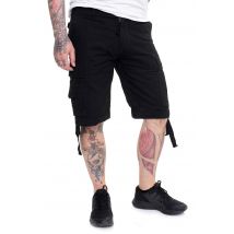Brandit - Vintage Black - Shorts - noir - L - 100% Coton