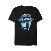 Breaking Bad - I Am The One Who Knocks - T-Shirt - noir - XXL - 100% Coton,Jersey