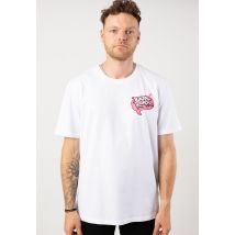 Brutal Knack - Shoes White - T-Shirt - blanc - S - 100% Coton,Jersey