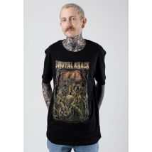 Brutal Knack - Plants Black - T-Shirt - noir - L - 100% coton biologique,Jersey