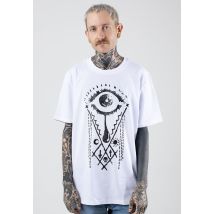 Brutal Knack - Symbolic White - T-Shirt - blanc - L - 100% coton biologique,Jersey