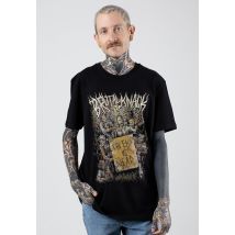 Brutal Knack - The End Ist Near Black - T-Shirt - noir - L - 100% coton biologique,Jersey