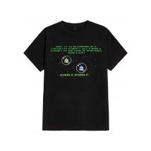 Bubble Bobble - Bubble Bobble Start - T-Shirt - noir - L - 100% coton biologique,Jersey