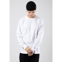 Carhartt WIP - Base White/Black - Tshirt manches longues - blanc - M - 100% Coton,Jersey