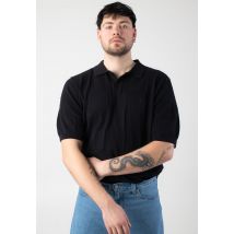 Carhartt WIP - Checker Black - Polo - noir - M - 100% Coton,Tricots