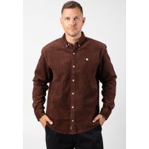 Carhartt WIP - Madison Cord Offroad/Wax - Chemise - marron - L - 100% Coton,Velours côtelé