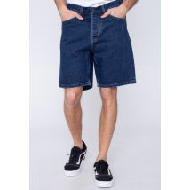 Carhartt WIP - Newel Blue Stone Washed - Shorts - bleu - W30 - 100% coton biologique