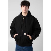Carhartt WIP - OG Active Rinsed Black - Veste - noir - L - 100% coton biologique,Toile