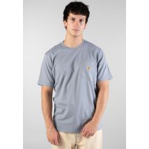 Carhartt WIP - Pocket Mirror - T-Shirt - gris - M - 100% Coton,Jersey