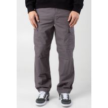 Carhartt WIP - Regular Cargo Rinsed Manta - Pantalons - marron - W30 / L32 - 100% Coton,Coton