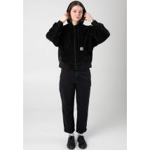 Carhartt WIP - W' Og Active Sweat Black - Veste - noir - L - 100% Polyester,Toison